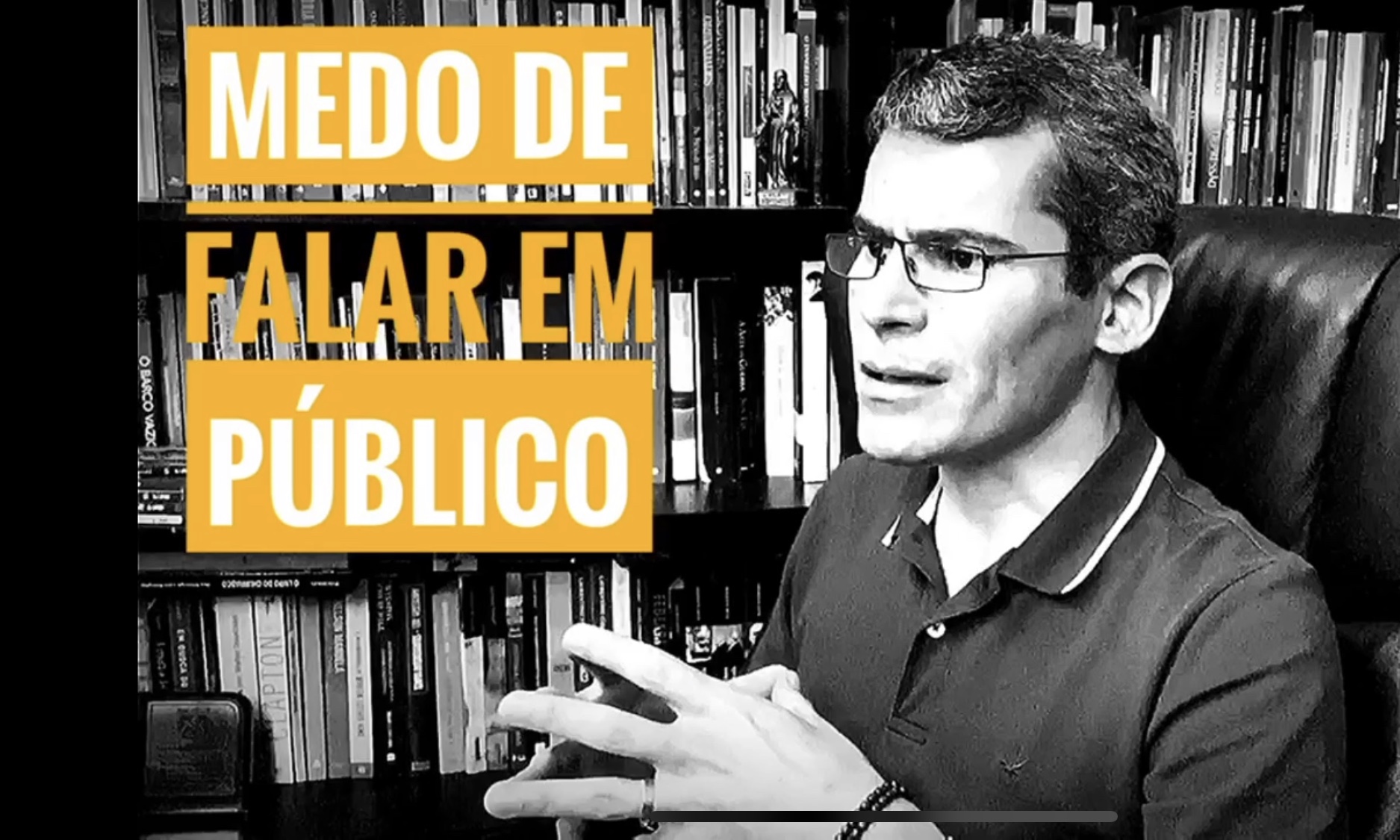 O medo de falar em público