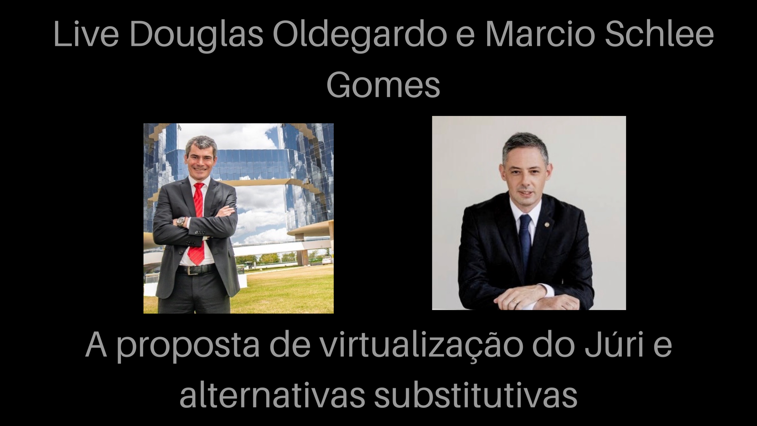 Live com Márcio Schlee Gomes